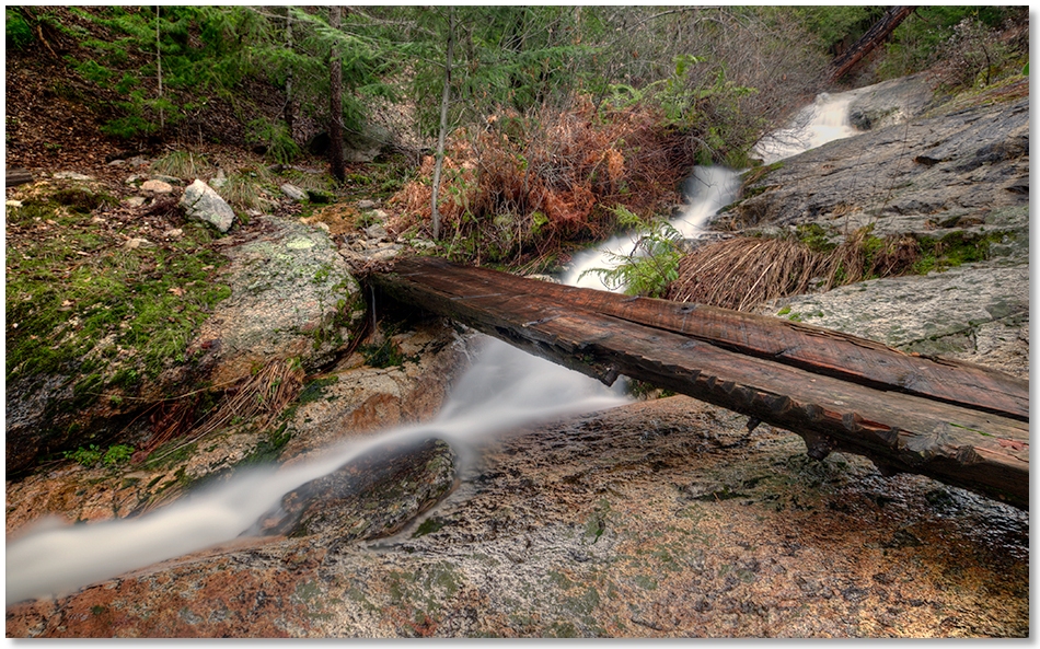 footbridge over Dump Creek