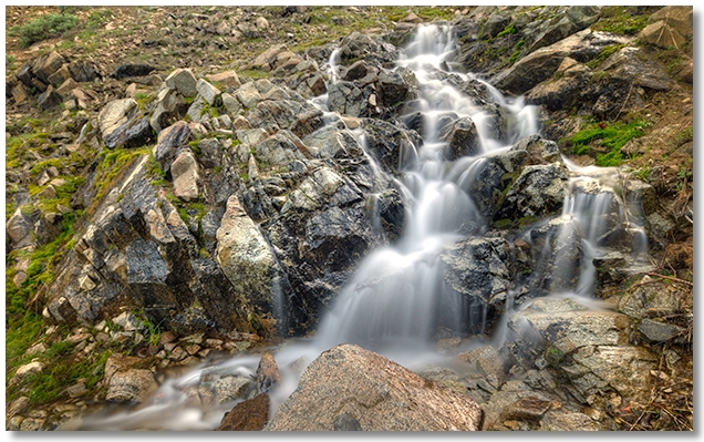 seasonal runoff above the Pacific Crest Trail