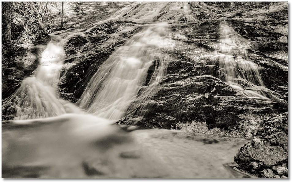 cascades on Sulphur Creek