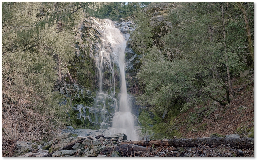 waterfall on Burstarse Creek