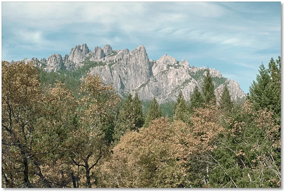 Castle Crags from Vista Point