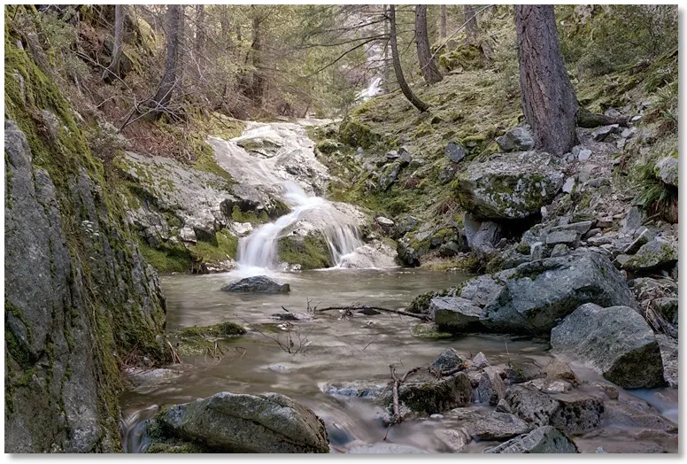 waterfall on Burstarse Creek