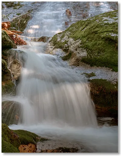 cascades and waterfall