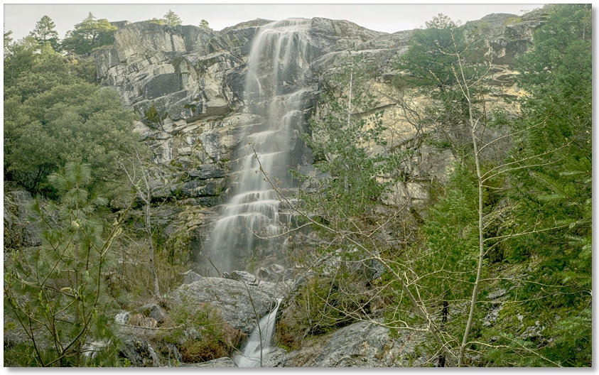upper waterfall on Burstarse Creek